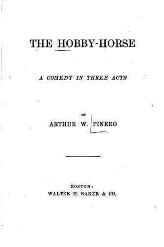 Tapa de The hobby-horse