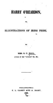 Tapa de Harry O'Reardon, Or, Illustrations of Irish Pride