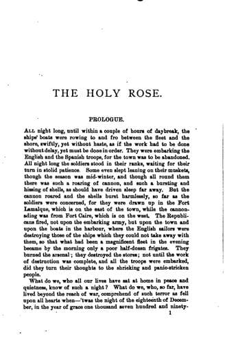 Tapa de The Holy Rose