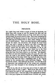 Tapa de The Holy Rose