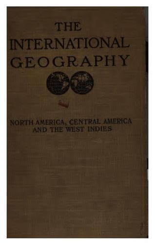 Tapa de The International Geography