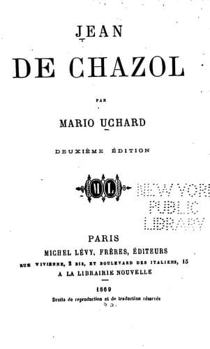 Tapa de Jean dé Chazol