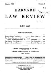 Tapa de Juristic Science and Law