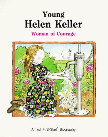 Tapa de Young Helen Keller