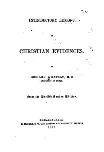 Tapa de Introductory Lessons on Christian Evidences