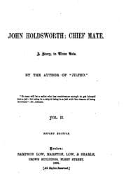 Tapa de John Holdsworth: Chief Mate: A Story in Three Vols