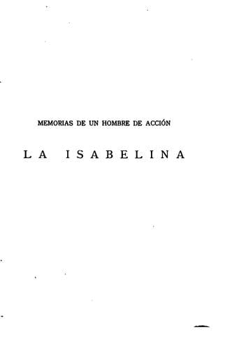 Tapa de La Isabelina