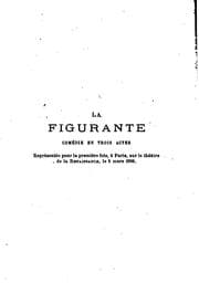 Tapa de La figurante: comédie en trois actes