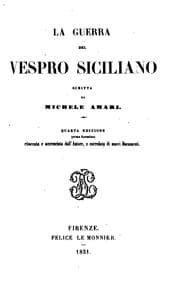 Tapa de La guerra del vespro siciliano