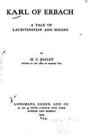 Tapa de Karl of Erbach: A Tale of Lichtenstein and Solgau