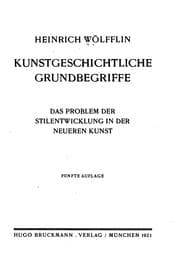 Tapa de Kunstgeschichtliche Grundbegriffe das Problem der Stilentwicklung in der ..