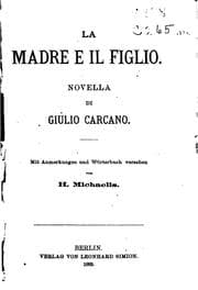 Tapa de La madre e il figlio