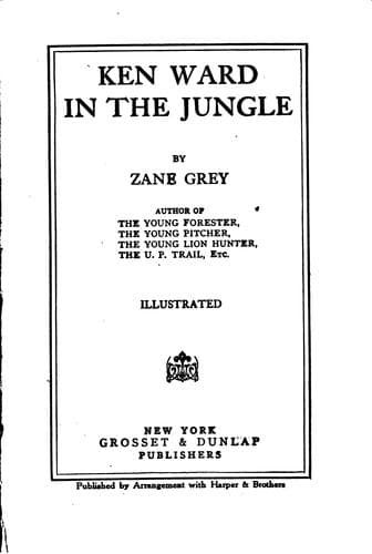 Tapa de Ken Ward in the Jungle