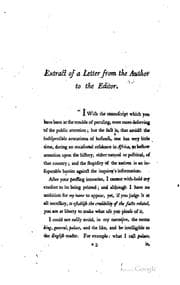 Tapa de Memoirs of the reign of Bossa Ahadee, King of Dahomy, an inland country of Guiney