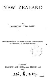 Tapa de New Zealand: being a portion of 'Australia and New Zealand'
