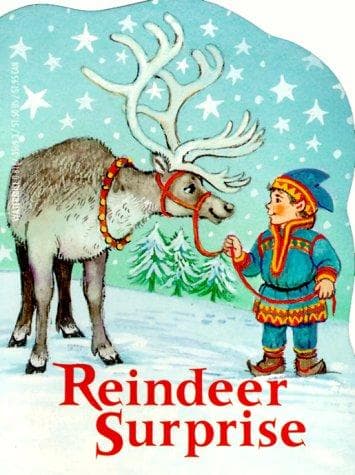 Tapa de Reindeer Surprise (Mini Shaped Book)