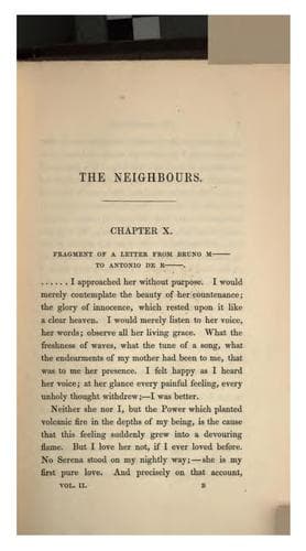 Tapa de The neighbours, tr. by M. Howitt