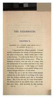 Tapa de The neighbours, tr. by M. Howitt