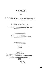 Tapa de Marian; or, A young maid's fortunes