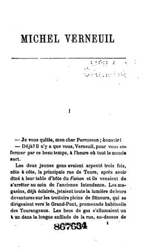 Tapa de Michel Verneuil