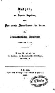 Tapa de Nathan, der Squatter-regulator, oder, Der erste Amerikaner in Texas