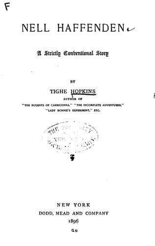 Tapa de Nell Haffenden: A Strictly Conventional Story