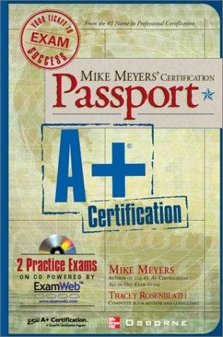 Tapa de A+ certification
