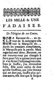 Tapa de Mille et une fadaises: contes à dormir de bout