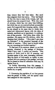 Tapa de The mercy and justice of God manifested in the expulsion of our first parents from the garden of ..