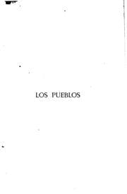 Tapa de Los pueblos, ensayos sobre la vida provinciana