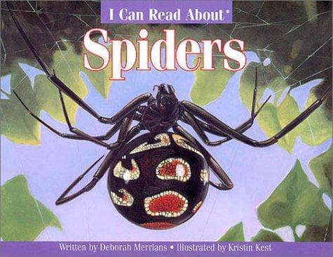 Tapa de I can read about spiders