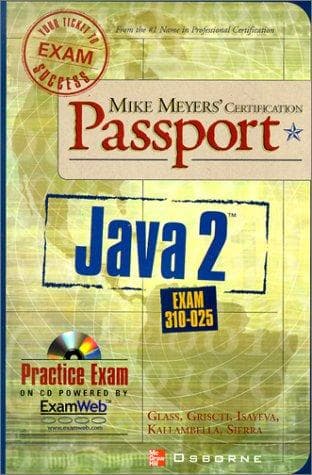 Tapa de Mike Meyers' Java 2 Certification Passport (Exam 310-025)