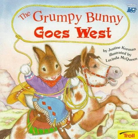 Tapa de The grumpy bunny goes West