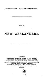 Tapa de The New Zealanders [by G.L. Craik]
