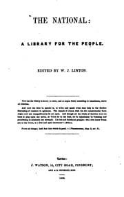Tapa de The National: A Library for the People