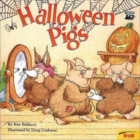 Tapa de Halloween pigs