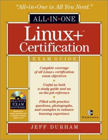 Tapa de Linux+ All-in-One Exam Guide