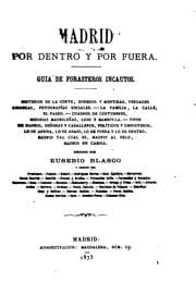 Tapa de Madrid por dentro y por fuera: Guia de forasteros incautos