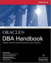 Tapa de Oracle9i DBA handbook