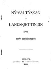 Tapa de Ný-valtýskan og landsrjettindin