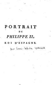 Tapa de Portrait de Philippe II, roi d'Espagne