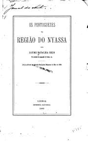 Tapa de Os Portuguezes na região do Nyassa