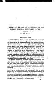 Tapa de Preliminary Report on the Geology of the Common Roads of the United States