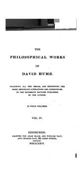 Tapa de The Philosophical Works of David Hume ..