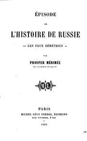 Tapa de Épisode de l'histoire de Russie: les faux Démétrius