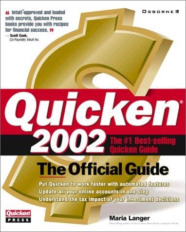 Tapa de Quicken(R) 2002