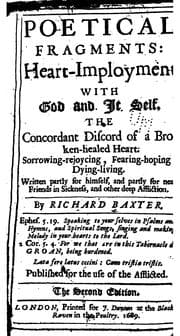 Tapa de Poetical Fragments: Heart-imployment with God and it Self, the Concordant Discord of a Broken ..