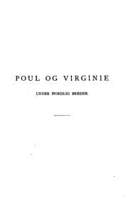 Tapa de Poul og Virginie under nordlig bredde