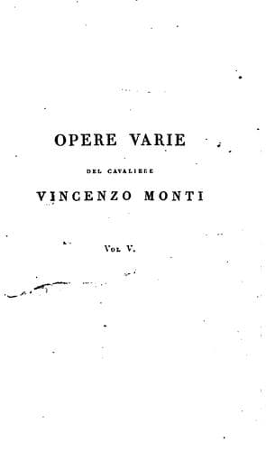 Tapa de Opere Varie