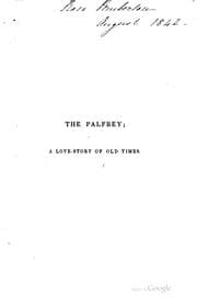Tapa de The Palfrey: A Love-story of Old Times